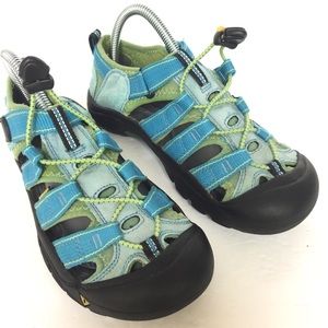 KEEN Women's Blue Green Waterproof Hiking Sandals